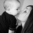 Gavin Kissing Mommy