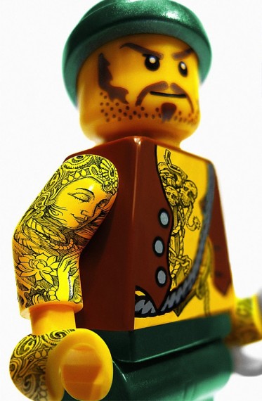 Legoman Tattoo